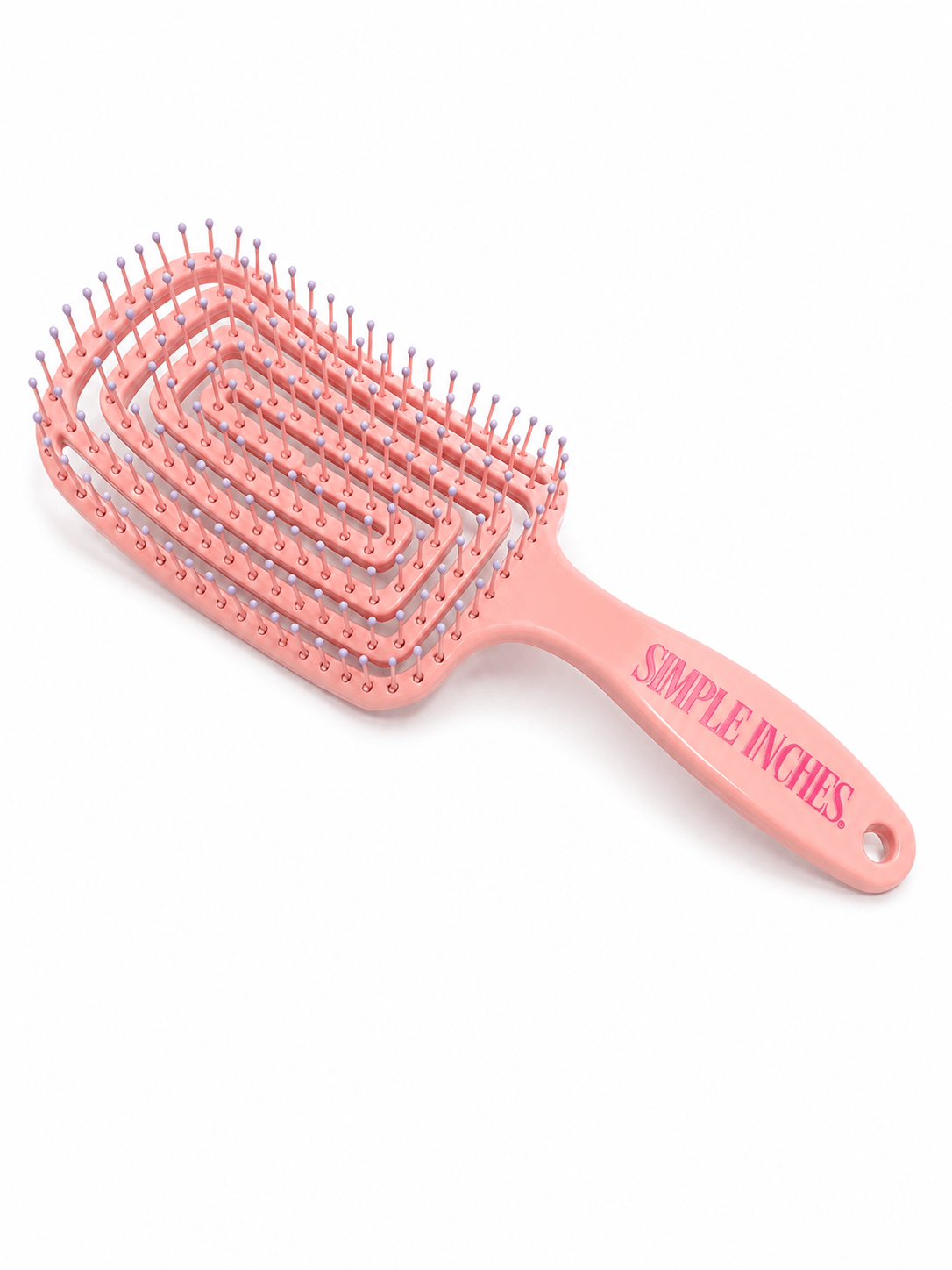 Simple Inches Curved Detangling Hair Brush | Extension-Friendly