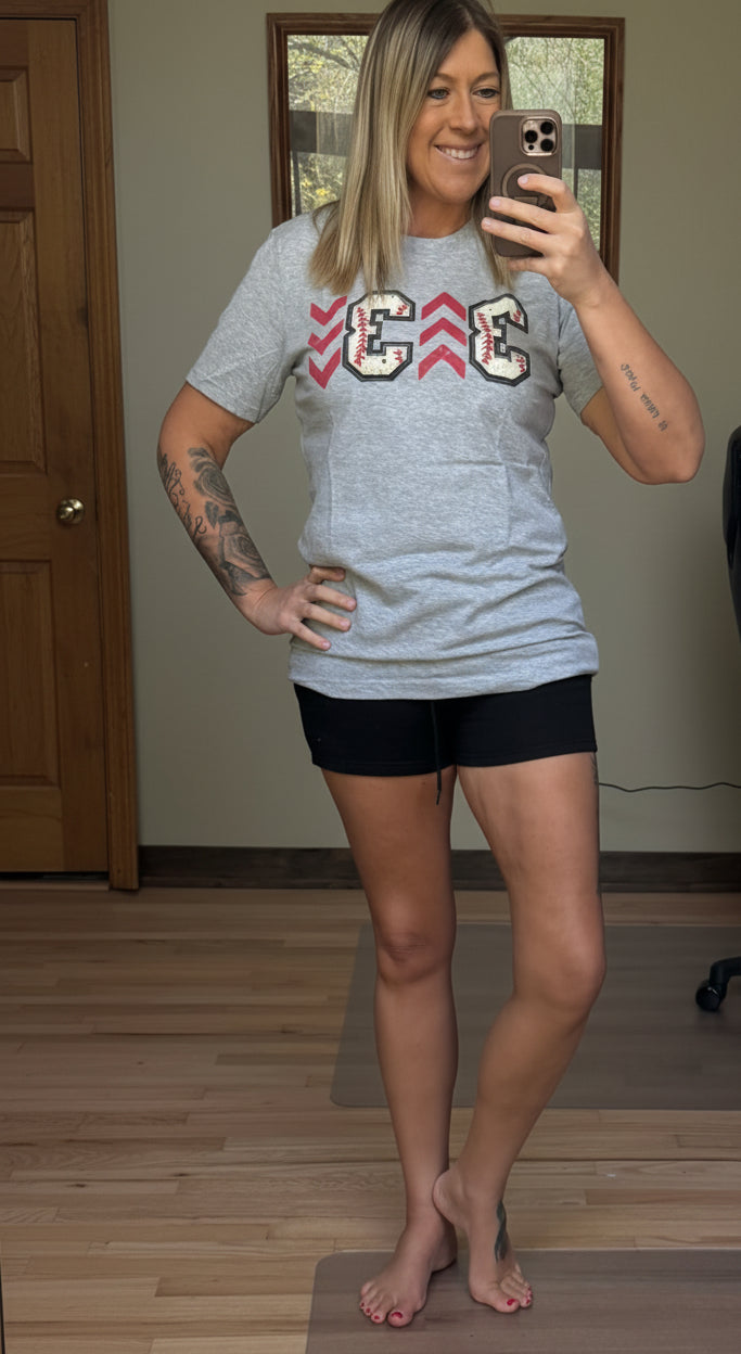 3 Up 3 Down Baseball Tee | 2 Generations Boutique