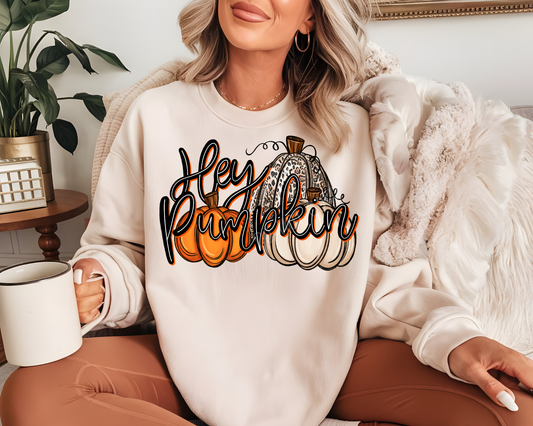 Hey Pumpkin Graphic Sweatshirt
