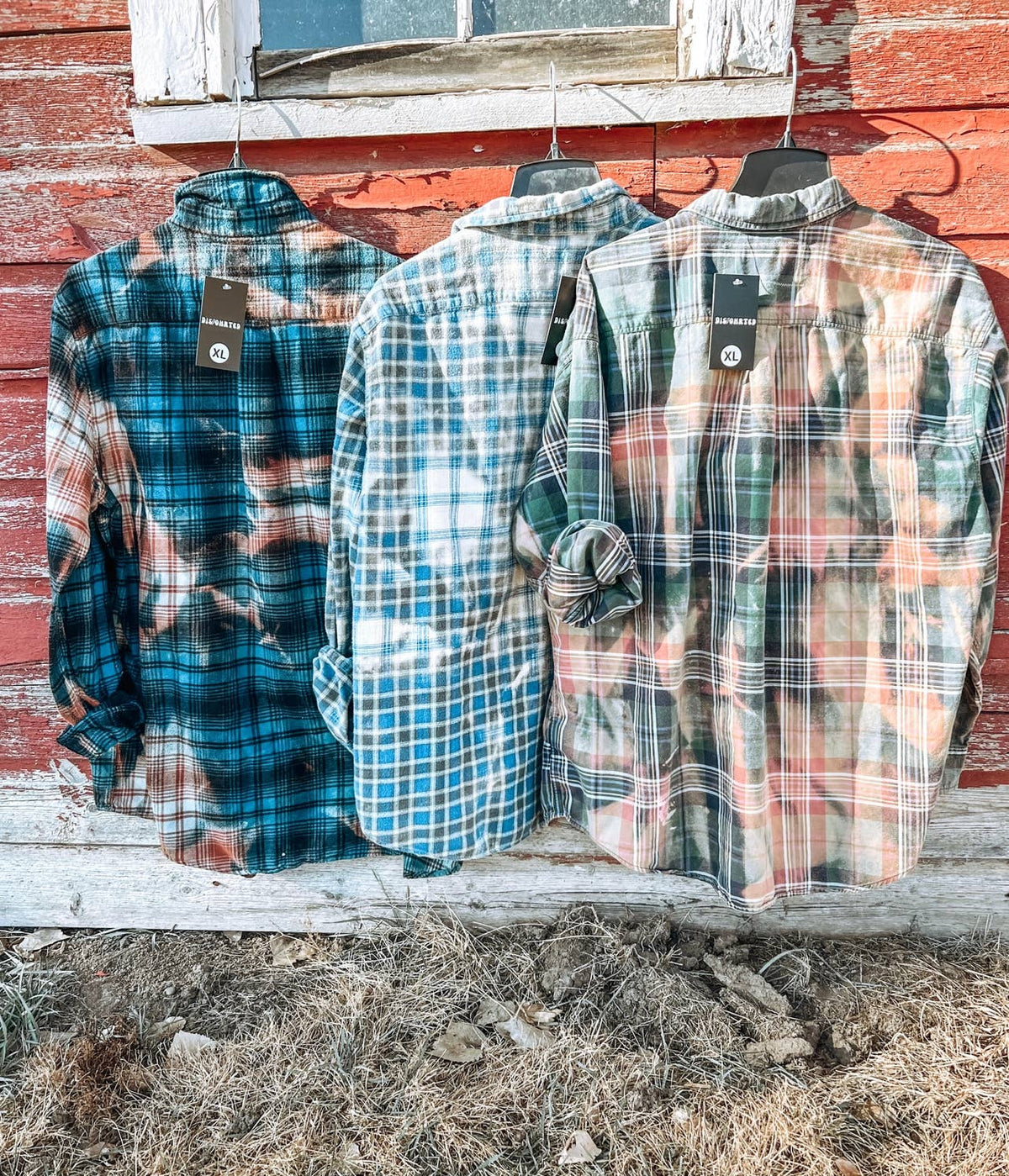 Disohrted Vintage - Bleach Flannels – 2 Generations Boutique