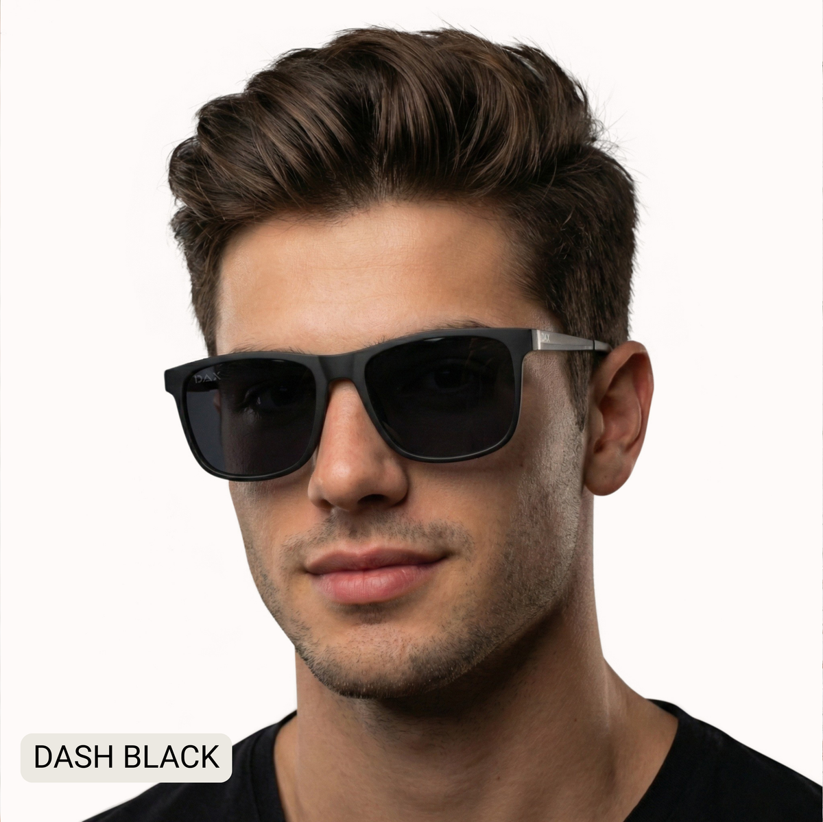 Dash Men's Polarized Square Sunglasses