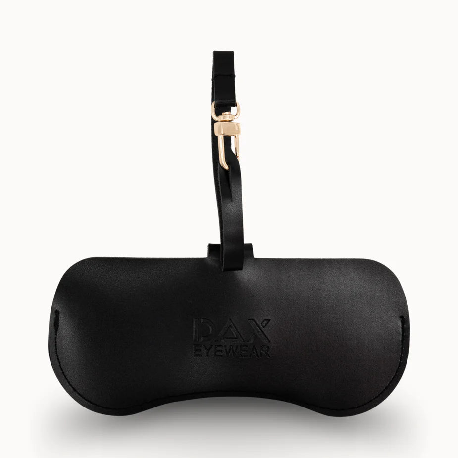 Black Ombre DAX Eyewear Clutch in Black Ombre – soft sunglass holder clip by 2 Generations Boutique