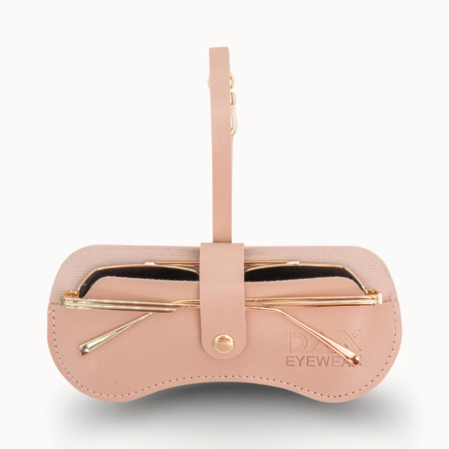 Pink DAX Eyewear Clutch in Pink – soft sunglass holder clip by 2 Generations Boutique

