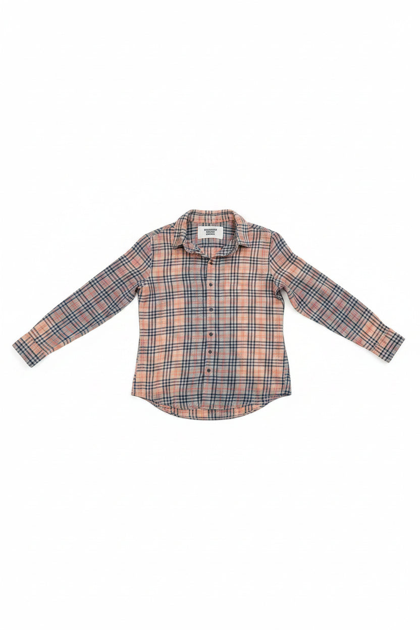 "Bleached Vintage Flannel Shirt | 2 Generations Boutique"