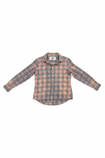 "Bleached Vintage Flannel Shirt | 2 Generations Boutique"