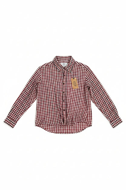 "Bleached Vintage Flannel Shirt | 2 Generations Boutique"