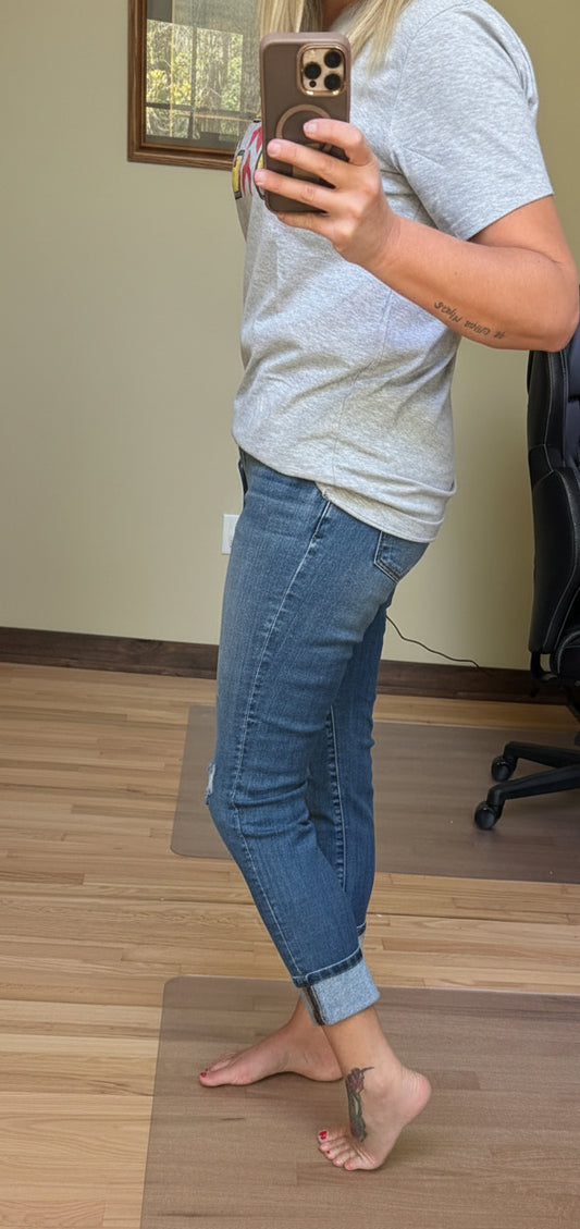 Kan Can USA High Rise Skinny Straight Jeans | 2 Generations Boutique