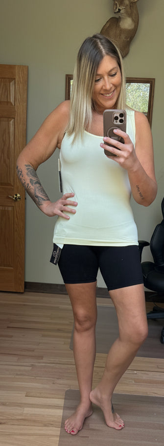 Yelete Buttery Soft High Rise Biker Shorts in Black | 2 Generations Boutique