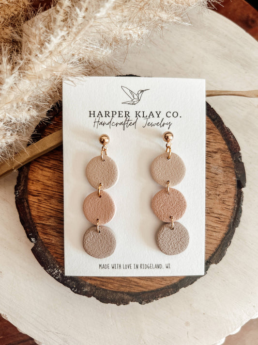Harper Klay Co The Milkshake Set – Polymer Clay Dangle Earrings