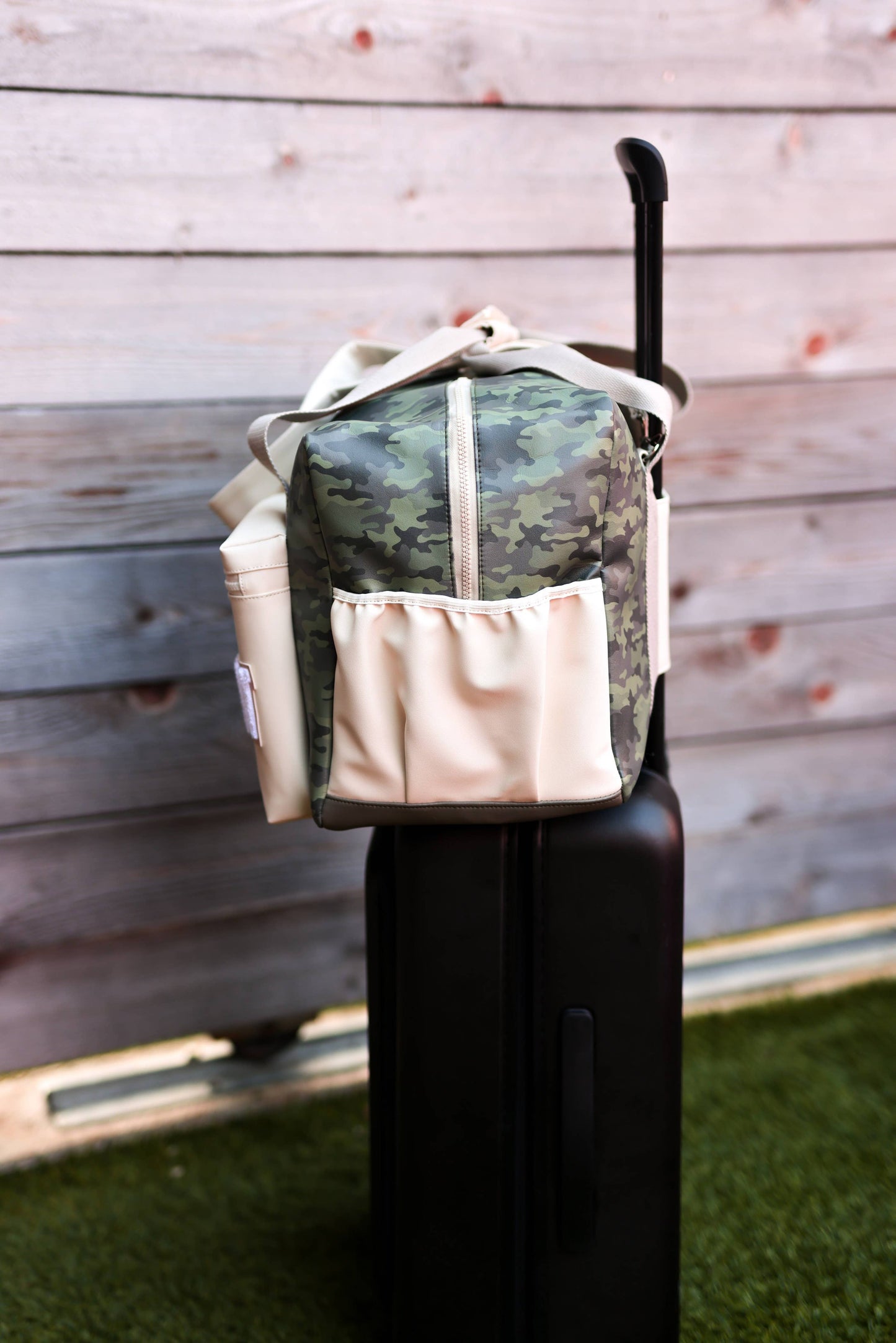 Hometown Camo Long-Pocket Duffel Bag