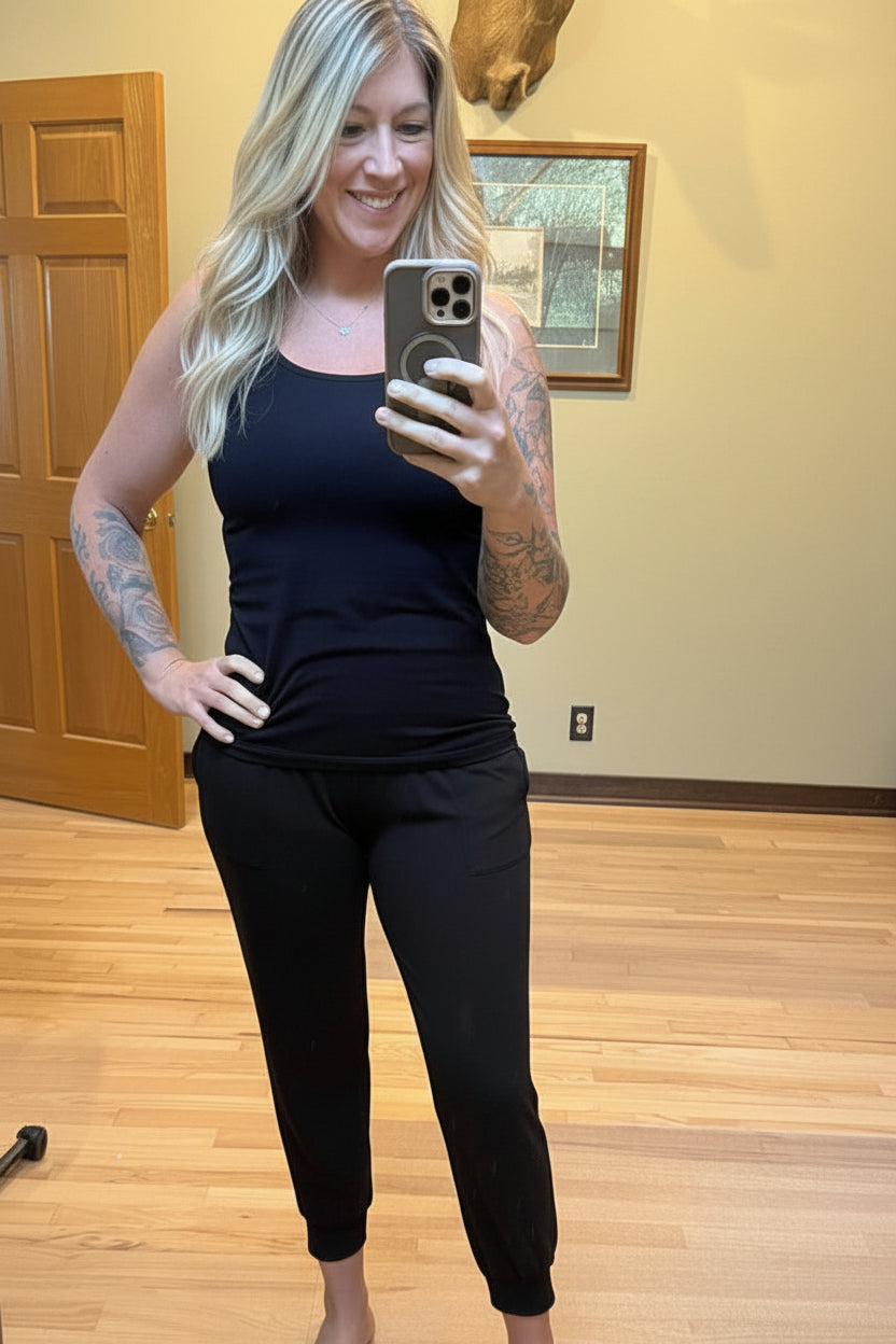 Rae Mode Butter Soft High-Waist Yoga Joggers