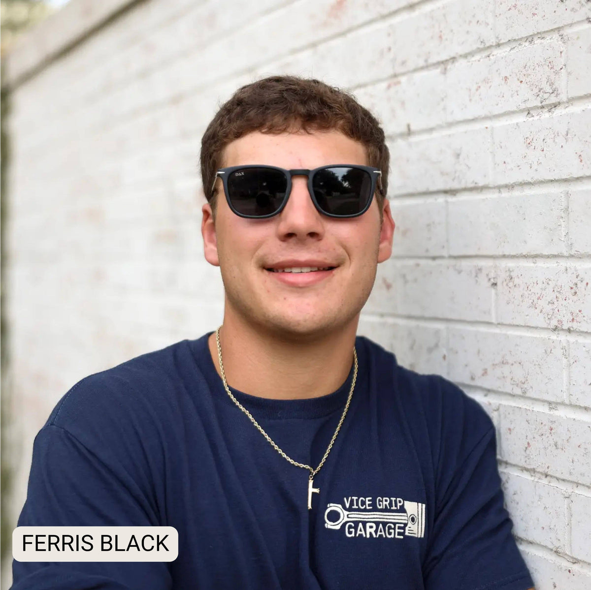 Ferris Men's Polarized Square Sunglasses