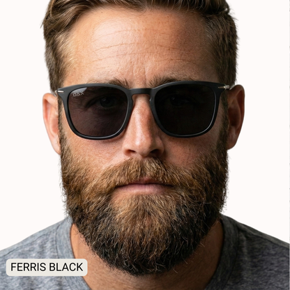Ferris Men's Polarized Square Sunglasses