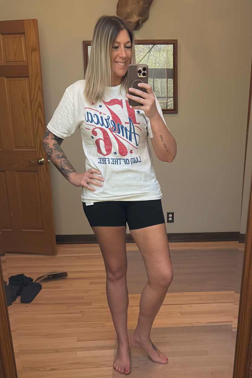 Yelete Buttery-Soft Activewear Biker Shorts in Black